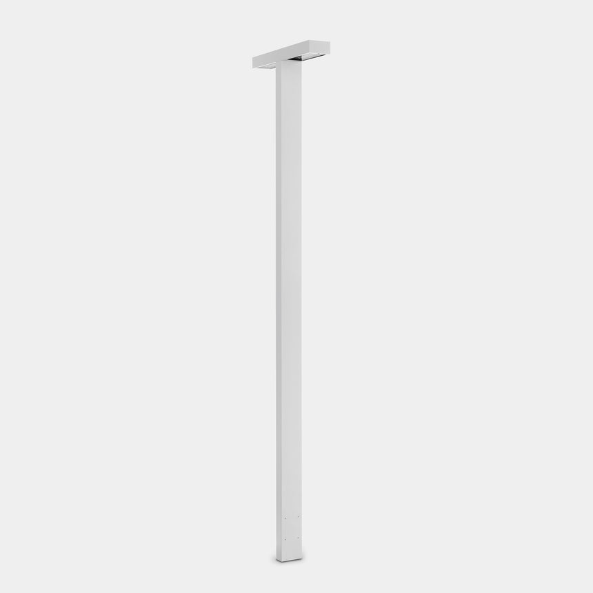 LedsC4 Farola Ele 2 luces LED 49 DALI-2 blanco 55-E106-14-CK