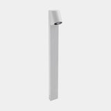 LedsC4 Baliza IP66 Eko Inclined GU10 8 Blanco 55-E111-14-37