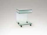 Mesa auxiliar Schuller Glass transparente 42x54cm 55252 - vista 5