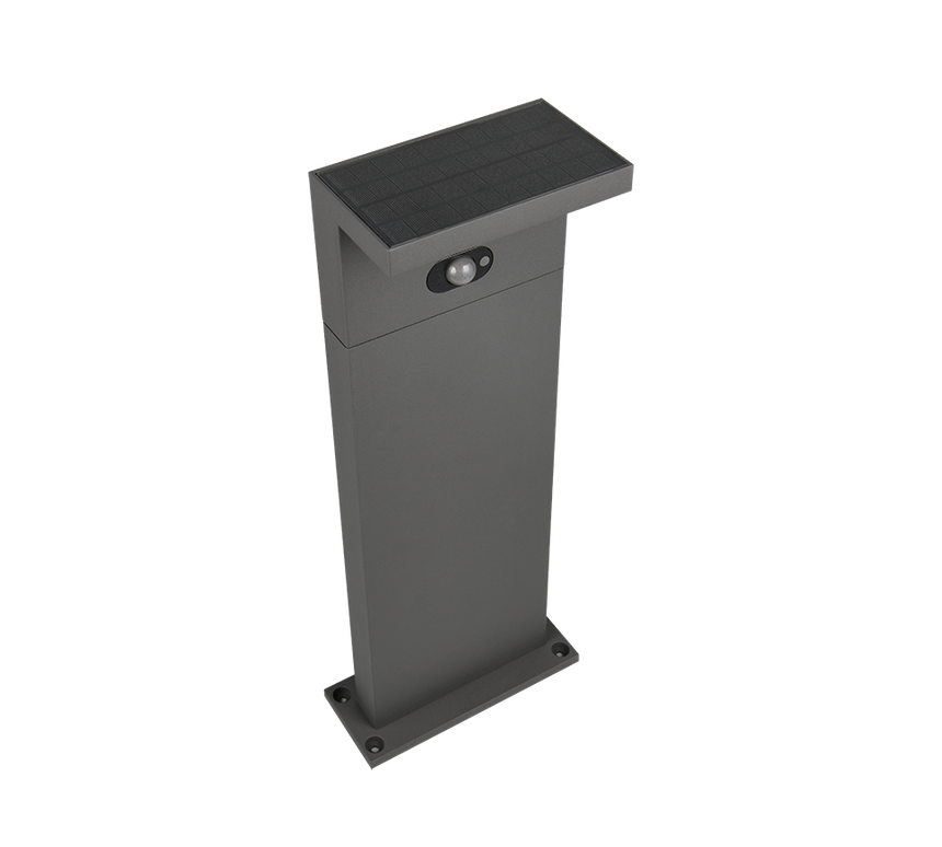 Baliza de exterior Trio Blyde LED antracita solar CCT regulable IP65 60cm 553569