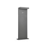 Baliza de exterior Trio Blyde LED antracita solar CCT regulable IP65 60cm 553569