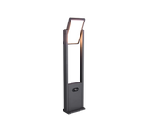 Baliza de exterior Trio Malawi LED antracita solar CCT regulable IP65 61cm 55376