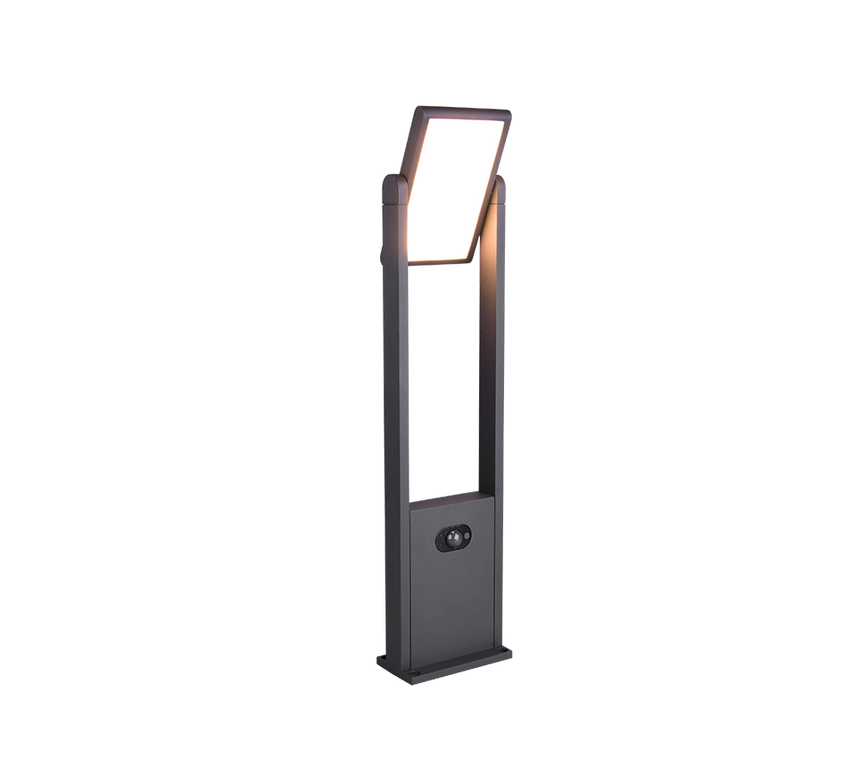 Baliza de exterior Trio Malawi LED antracita solar CCT regulable IP65 61cm 55376