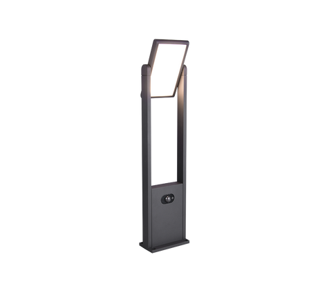 Baliza de exterior Trio Malawi LED antracita solar CCT regulable IP65 61cm 55376