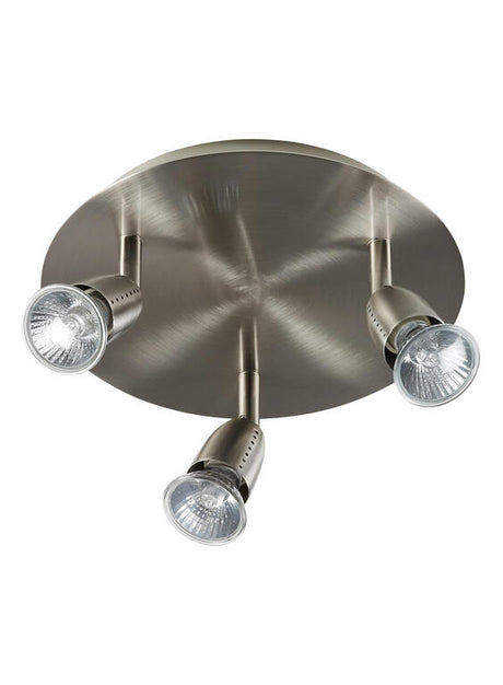 Foco LED MDC Ecco cromo gris orientable 10W 554133501