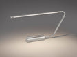 Lámpara de sobremesa Trio Olea LED níquel mate táctil 33cm 554310107