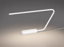 Lámpara de sobremesa Trio Olea LED blanco mate táctil 33cm 554310131