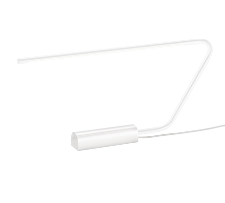 Lámpara de sobremesa Trio Olea LED blanco mate táctil 33cm 554310131