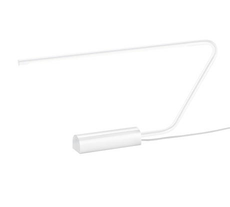 Lámpara de sobremesa Trio Olea LED blanco mate táctil 33cm 554310131