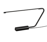Lámpara de sobremesa Trio Olea LED negro mate táctil 33cm 554310132