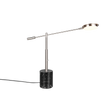 Lámpara de sobremesa Trio Fiore LED níquel mate 65cm 554610107