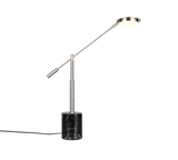 Lámpara de sobremesa Trio Fiore LED níquel mate 65cm 554610107
