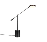 Lámpara de sobremesa Trio Fiore LED negro mate 65cm 554610132