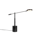 Lámpara de sobremesa Trio Fiore LED negro mate 65cm 554610132