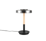 Lámpara de sobremesa Trio Celeste LED negro mate 3000K táctil 35cm 554910132 - vista 4