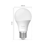 Philips Hue White and Color Ambiance Bombilla Essential RGBW 8W 806lm (3 uds) 87211