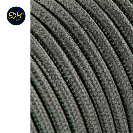 Elektro3 CABLE CORDON TUBULAIRE 2X0,75MM C63 GRIS OSCURO 25MTS EURO/MTS 8425998119343