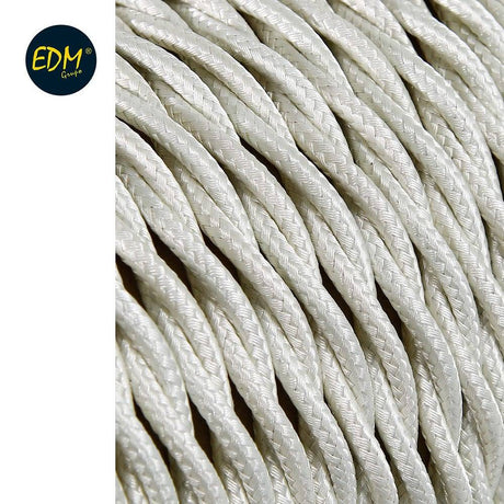 Elektro3 CABLE TEXTIL TRENZADO 2X0,75MM 25MTS ALGODON EURO/MTS 8425998119596