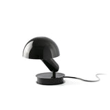 Lámpara de mesa Faro Bela E27 LED negro brillo 56100