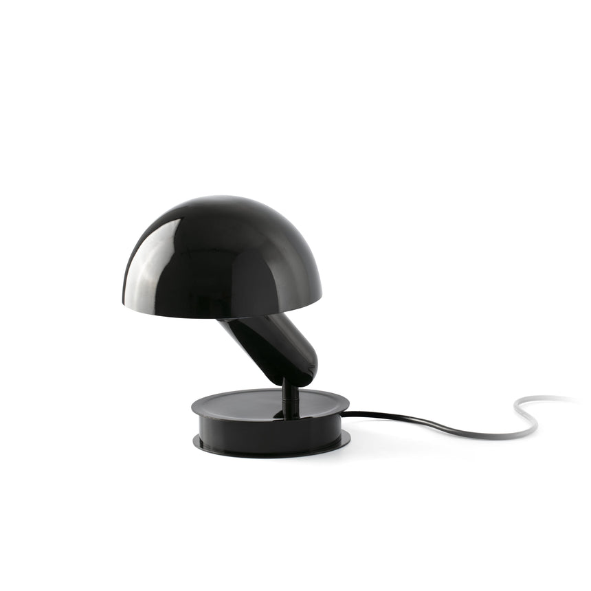 Lámpara de mesa Faro Bela E27 LED negro brillo 56100