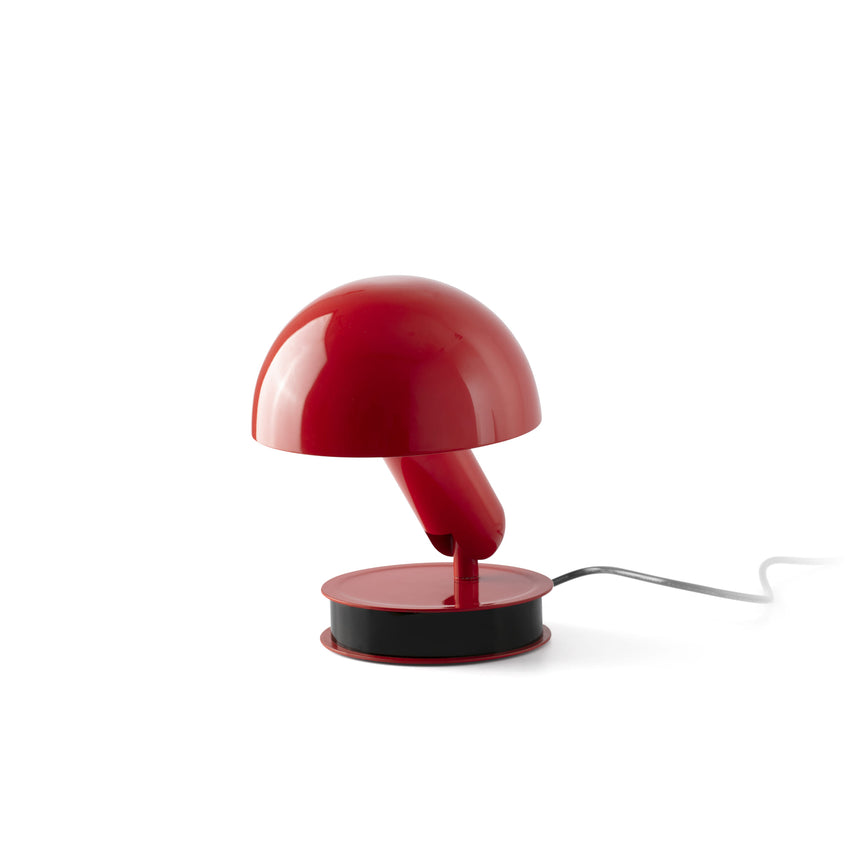 Lámpara de mesa Faro Bela E27 LED rojo brillo 56103