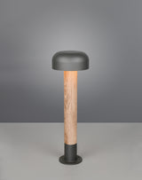 Baliza de exterior Trio Fraser imitación de madera 562560135