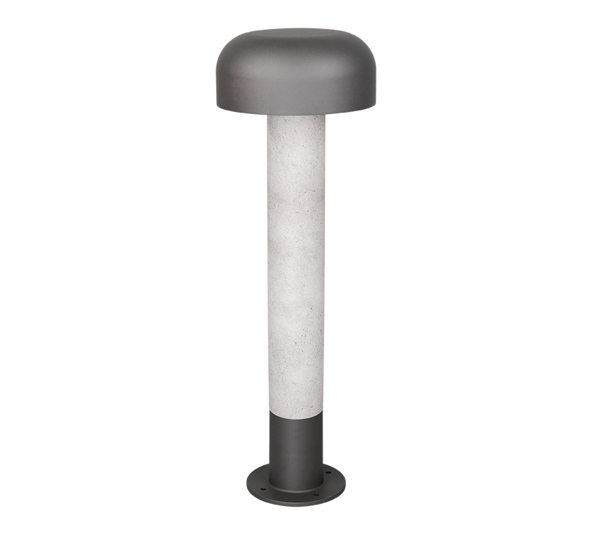 Baliza de exterior Trio Fraser LED concrete look 3000K IP54 54cm 562560178