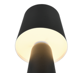 Lámpara de sobremesa Trio Nubian negro mate 40cm 562900132 - vista 2