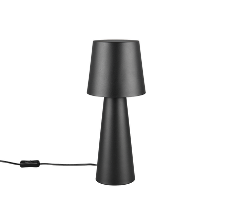 Lámpara de sobremesa Trio Nubian negro mate 40cm 562900132 - vista 4