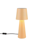 Lámpara de sobremesa Trio Nubian beige 40cm 562900144