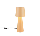 Lámpara de sobremesa Trio Nubian beige 40cm 562900144