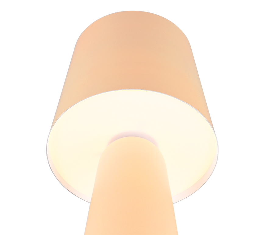 Lámpara de sobremesa Trio Nubian beige 40cm 562900144 - vista 2