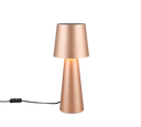 Lámpara de sobremesa Trio Nubian 40cm marrón café — ref. 562900165 (1)