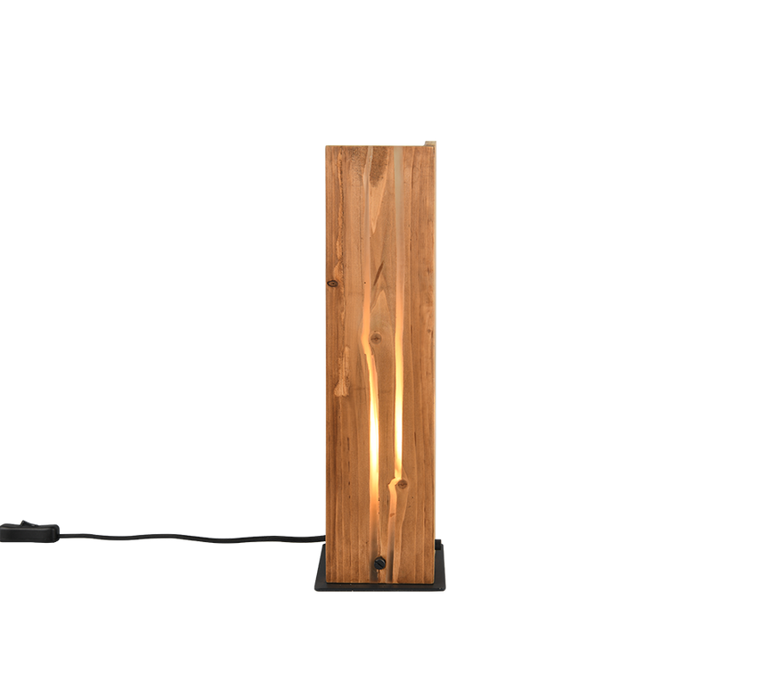 Lámpara de sobremesa Trio Karuni LED natural finish 2700K 40cm 563300130