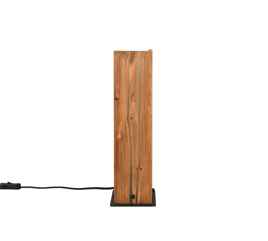Lámpara de sobremesa Trio Karuni LED natural finish 2700K 40cm 563300130