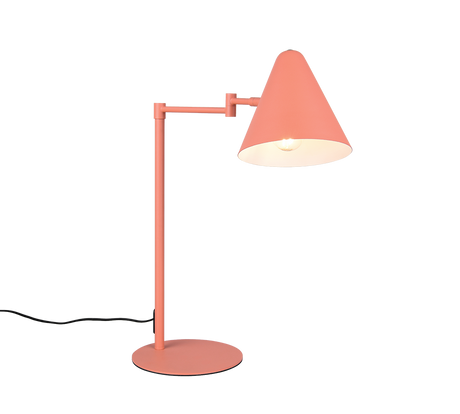 Lámpara de sobremesa Trio Cosima LED apricot 2700K 50,5cm 563900140