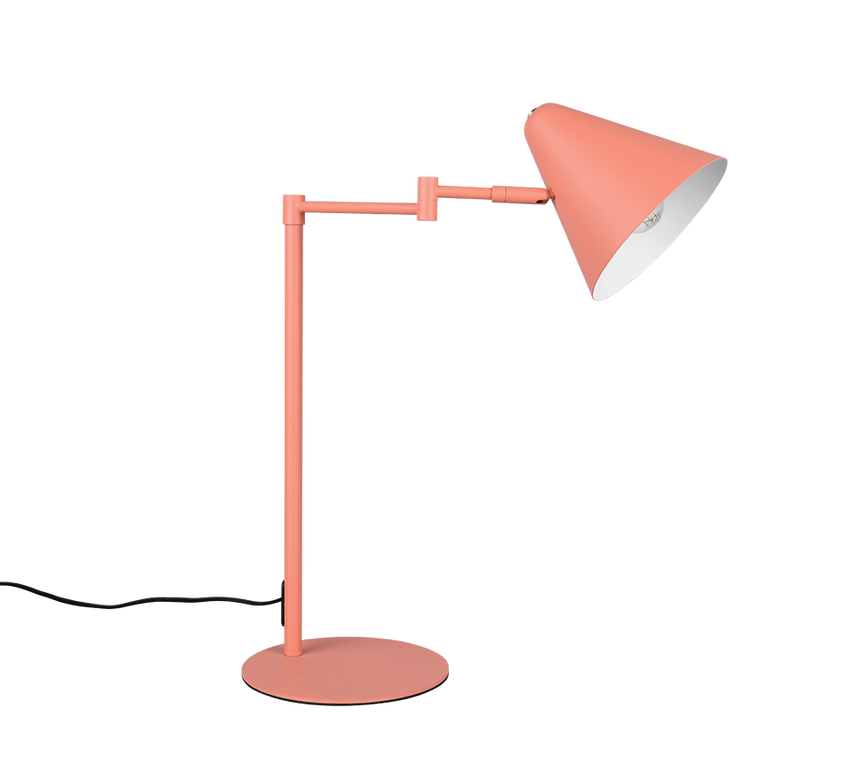 Lámpara de sobremesa Trio Cosima LED apricot 2700K 50,5cm 563900140