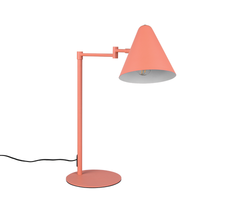 Lámpara de sobremesa Trio Cosima LED apricot 2700K 50,5cm 563900140