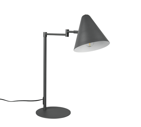 Lámpara de sobremesa Trio Cosima LED antracita 2700K 50,5cm 563900142