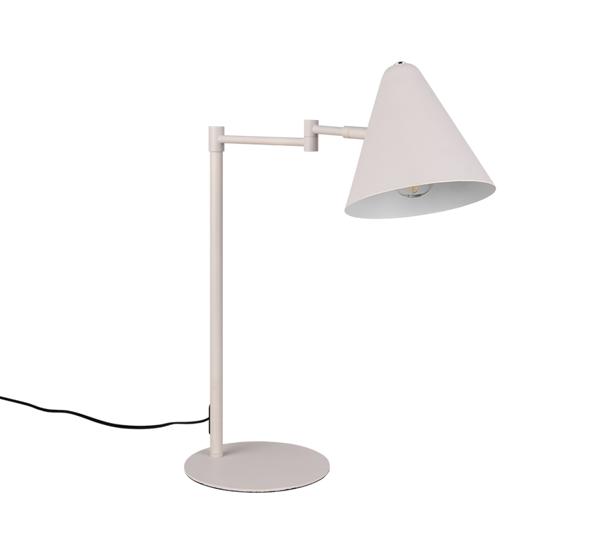 Lámpara de sobremesa Trio Cosima LED gris cálido 2700K 50,5cm 563900176