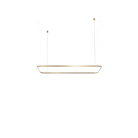 Lámpara de techo colgante LedsC4 Geometric Rectangle Recessed 1600x1000mm RS5Y-00X9AZRUEF