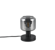 Lámpara de sobremesa Trio Mataro LED negro mate 3000K 564100132