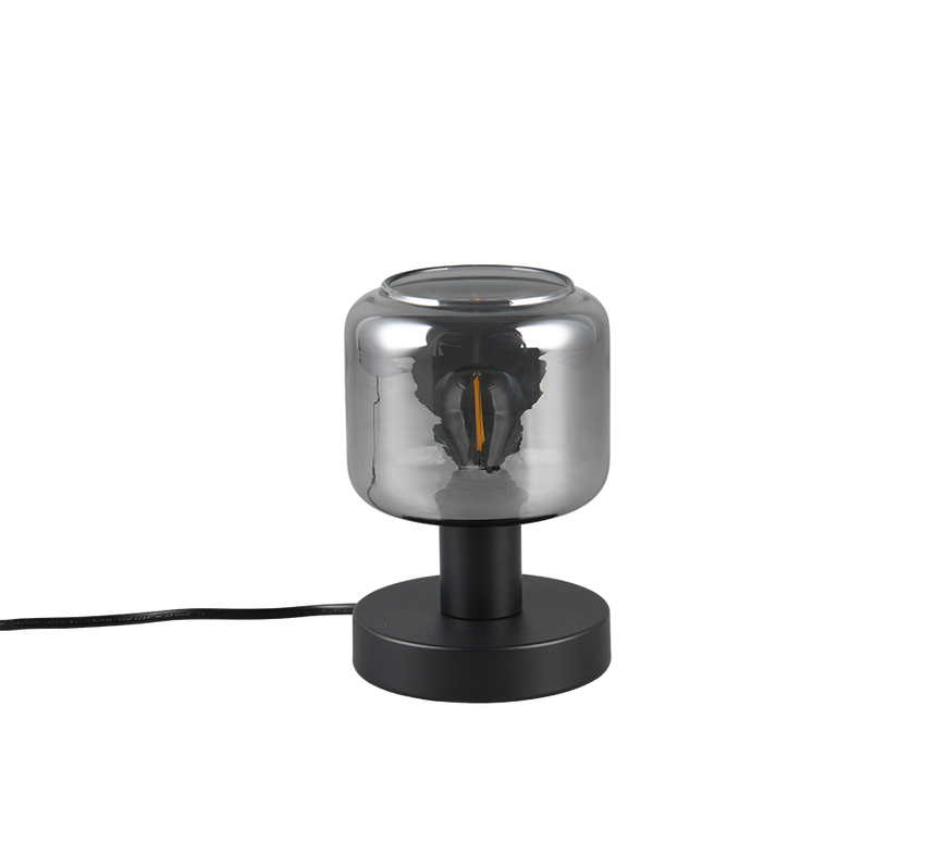 Lámpara de sobremesa Trio Mataro LED negro mate 3000K 564100132