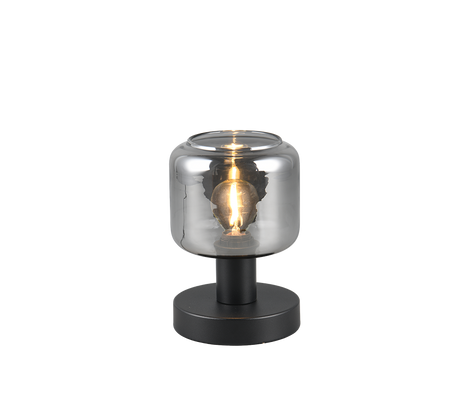Lámpara de sobremesa Trio Mataro LED negro mate 3000K 564100132