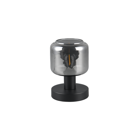 Lámpara de sobremesa Trio Mataro LED negro mate 3000K 564100132