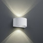 Aplique de exterior Trio Rosario LED 2 luces 3000K arriba y abajo IP44 blanco mate — ref. R28232631 (1)