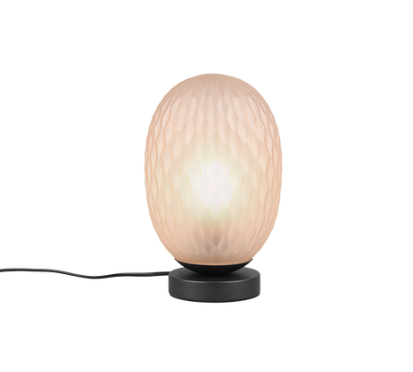 Lámpara de sobremesa Trio Facette LED amber-colored 2700K 564200113