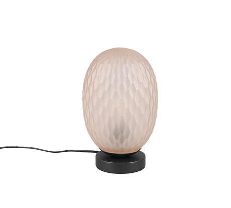 Lámpara de sobremesa Trio Facette LED amber-colored 2700K 564200113