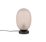 Lámpara de sobremesa Trio Facette LED amber-colored 2700K 564200113