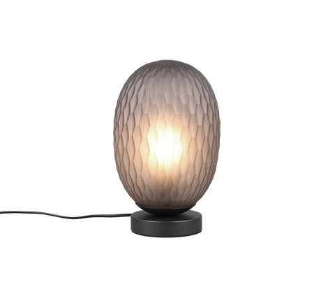 Lámpara de sobremesa Trio Facette LED negro mate 2700K 564200154